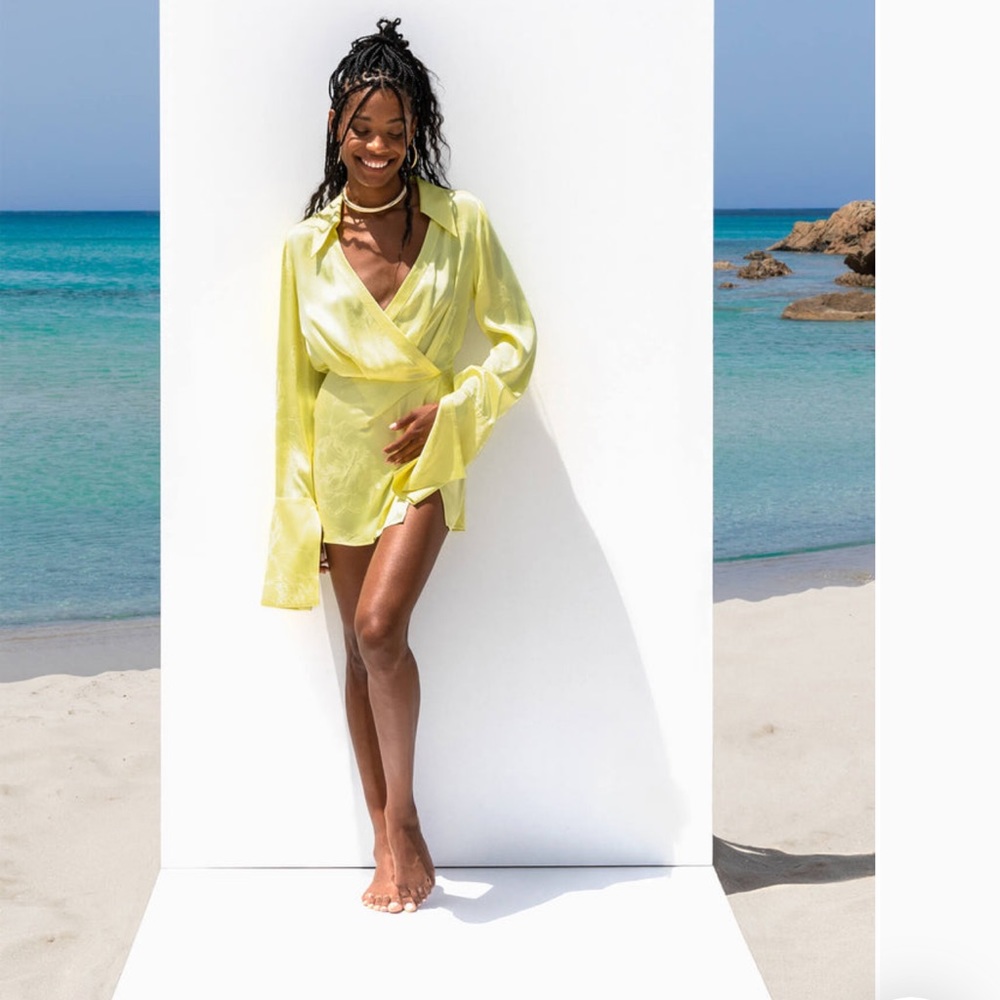 Rat & Boa Paloma YellowDress